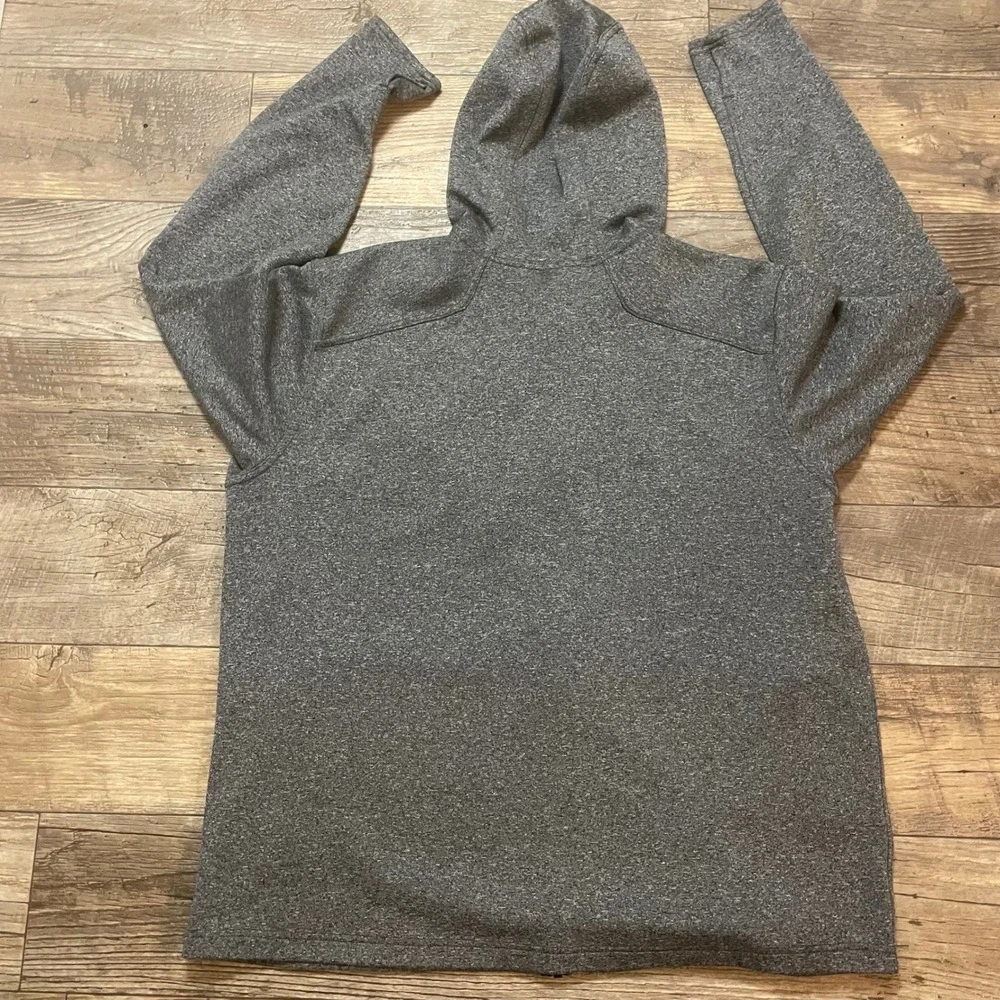 Eddie Bauer Mens Hoodie Full Zip Gray‎ Size XL Ascent Series Lightweight